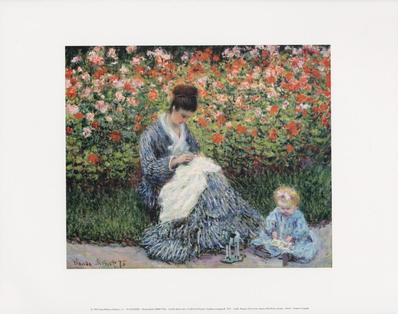Camille Monet with a Child