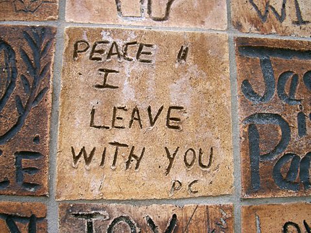Peace I Leave With You