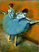Dancers at the Barre by Edgar Degas