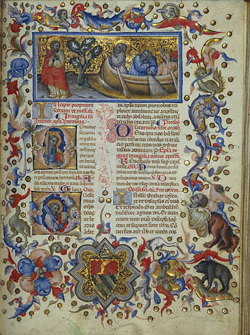Sts. Peter, Andrew / M Brussels Initials