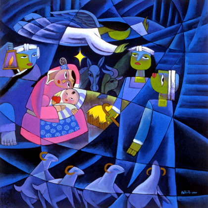 Nativity, by He Qi, China