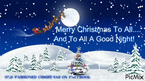 Merry Christmas To All - Free animated GIF